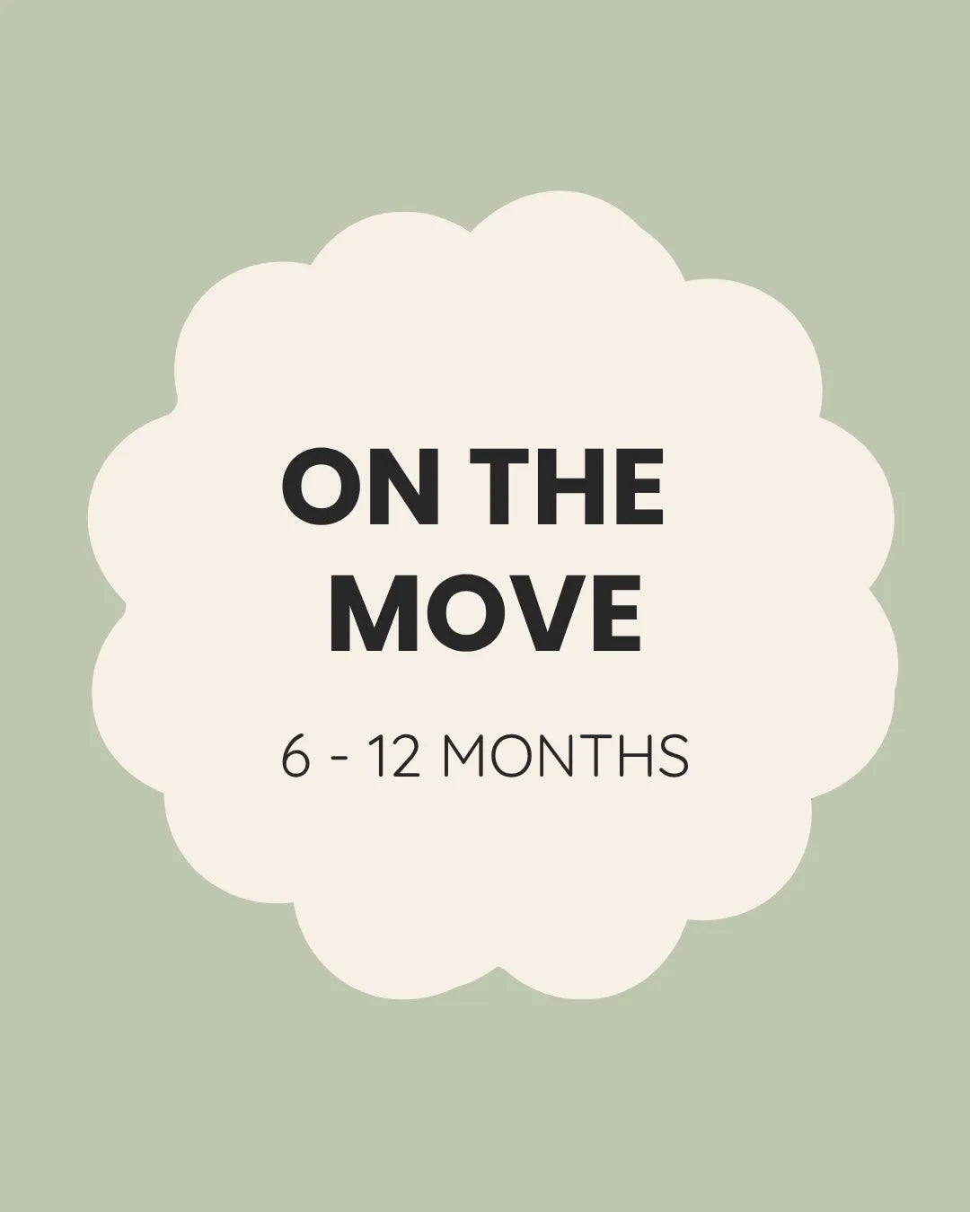 On the Move (6 to 12 Months)