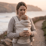 Baby carriers — ergonomic front carry position by Honey & Sage
