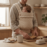 Baby carriers — ergonomic front carry position by Honey & Sage