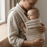 Baby carriers — ergonomic front carry position by Honey & Sage