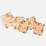 Floral milestone cards for baby’s first year