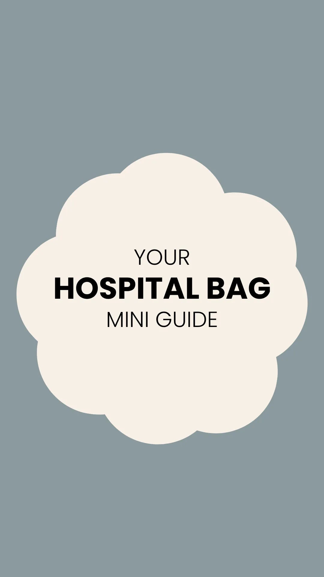 Hospital Bag Mini Guide