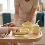 Baby dining sets — silicone feeding set by Honey & Sage