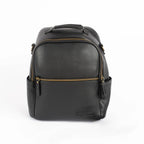 Flint backpack with interchangeable strap system in dark neutral tone