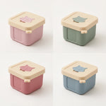 Silicone baby food containers, set of 4, Fox design (view 5)