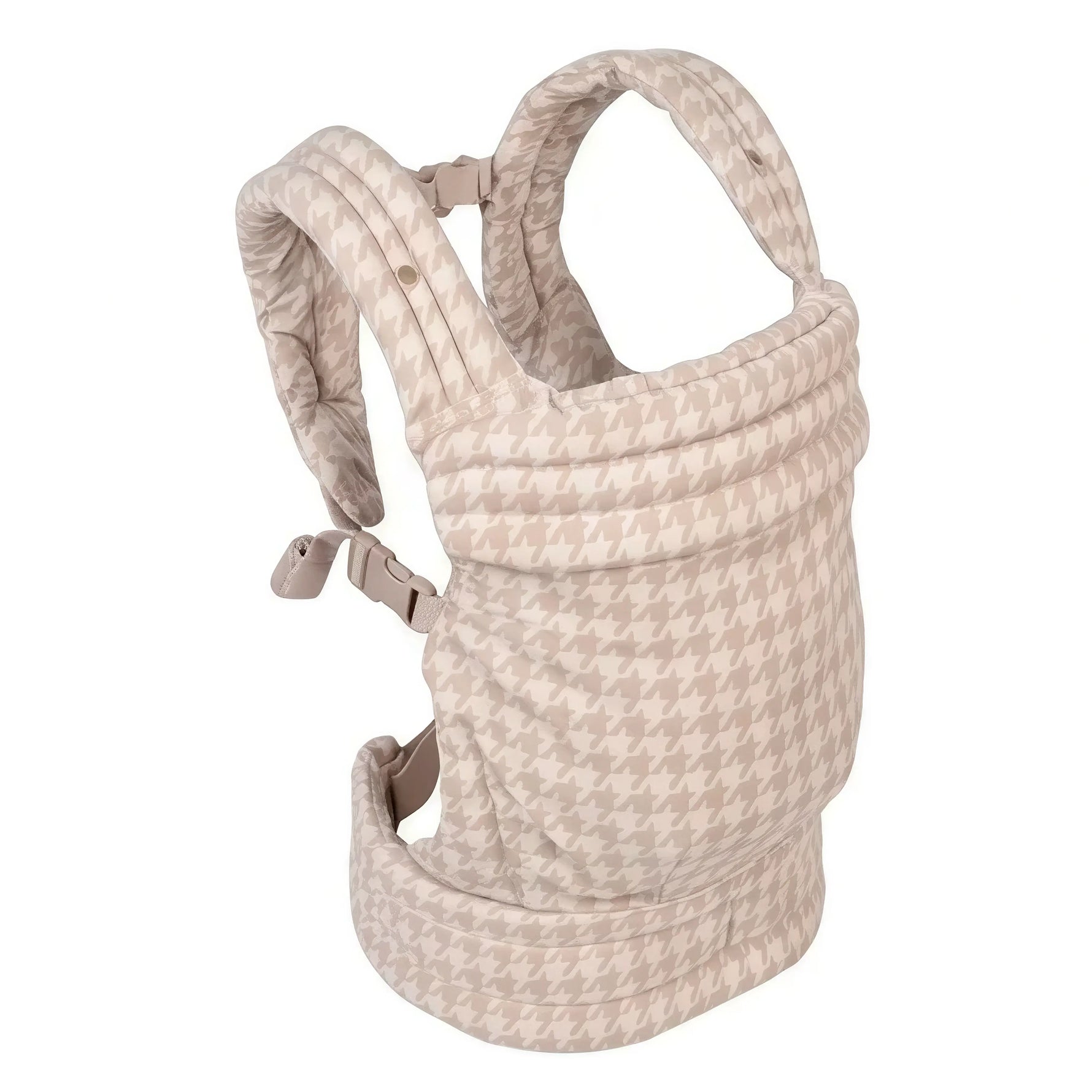 Birch ergonomic baby carrier on white background, birds eye view - Honey & Sage