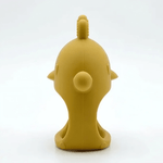 Nest silicone baby teether in Noosa (mustard yellow)