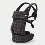 Storm ergonomic baby carrier, worn in front carry position - Honey & Sage
