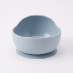 Silicone suction bowl in Harbour (blue)