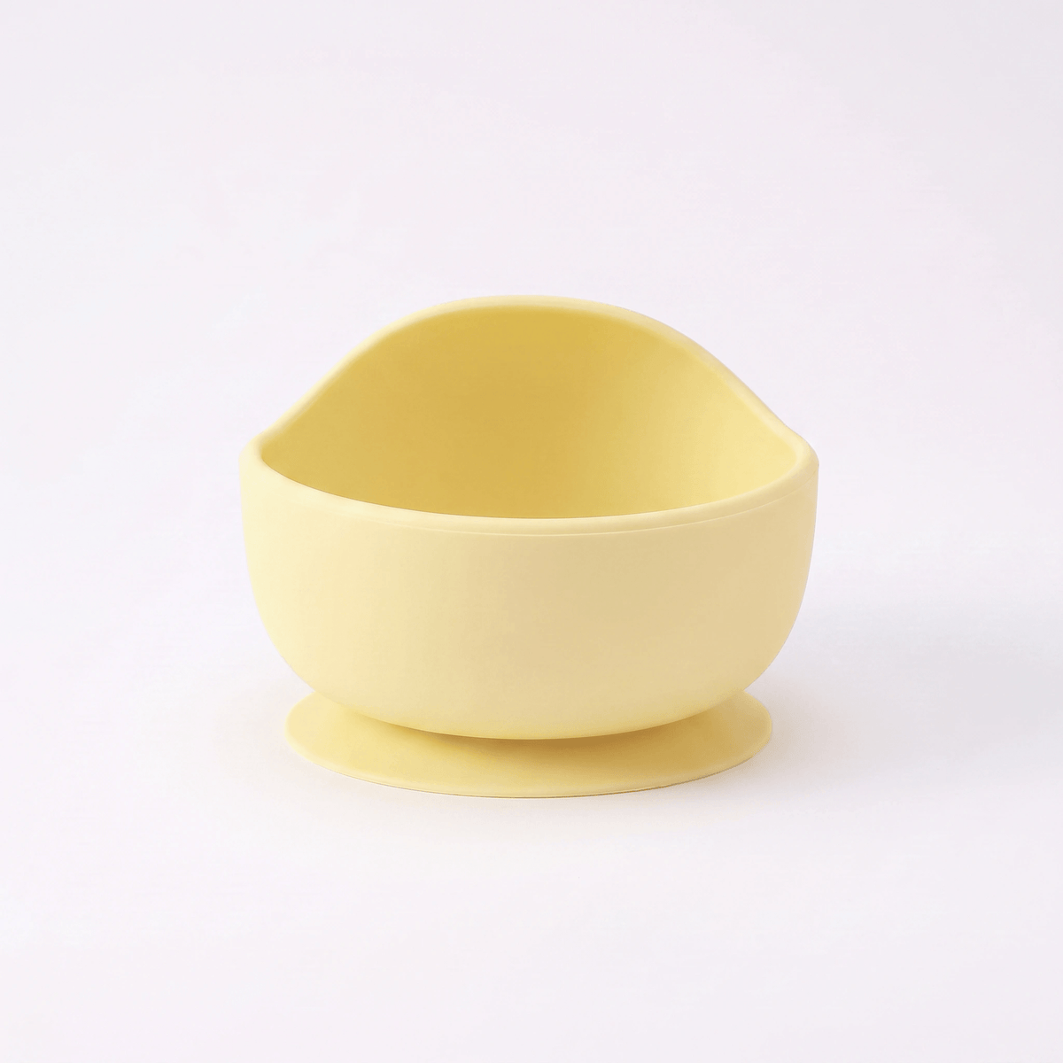 Silicone suction bowl in Dawn (bright yellow)
