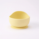 Silicone suction bowl in Dawn (bright yellow)