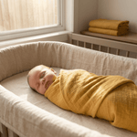 Baby swaddles — soft muslin wrap by Honey & Sage