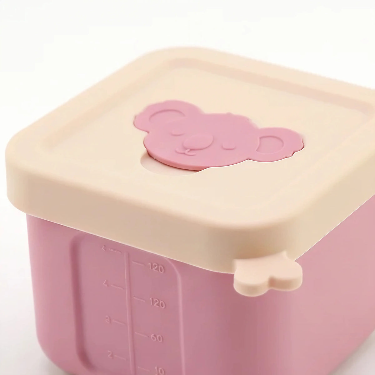 Silicone baby food containers, set of 4, Koala design (view 4)