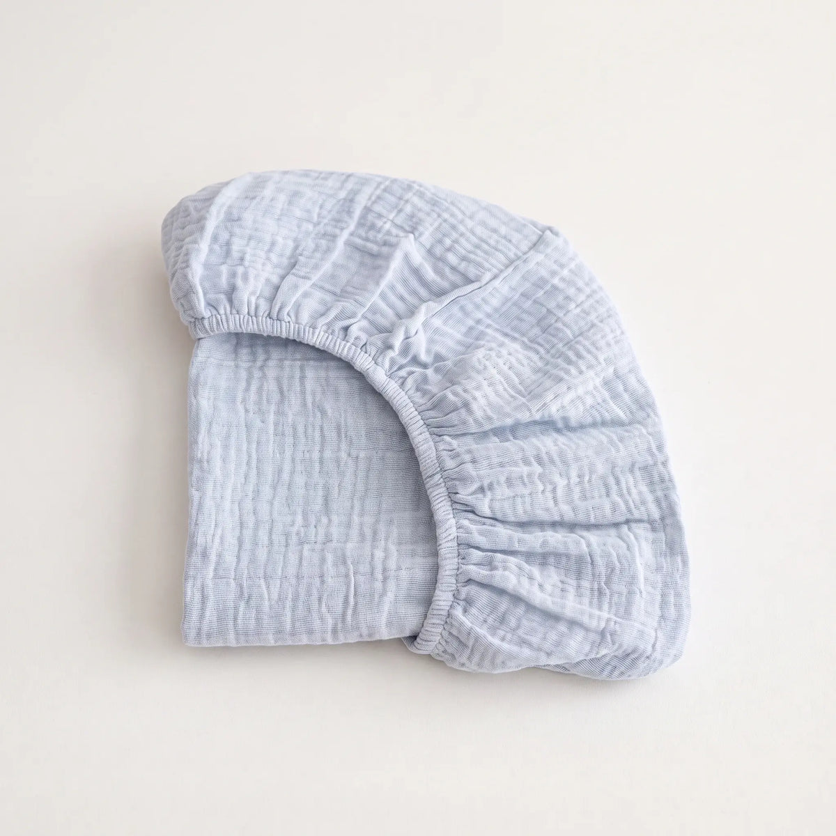 Muslin cotton fitted bassinet sheet in Positano