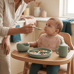 Baby dining sets — silicone feeding set by Honey & Sage