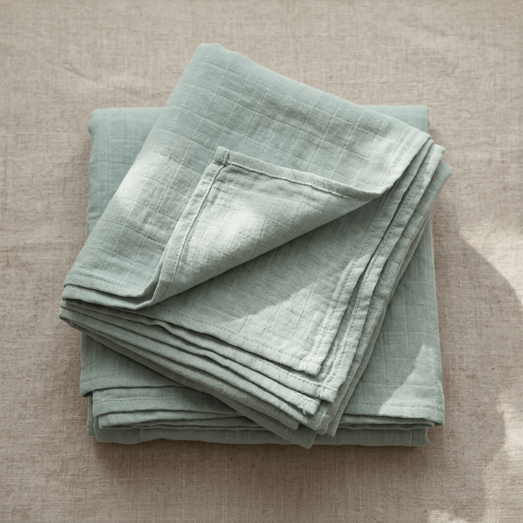 Baby swaddles — soft muslin wrap by Honey & Sage