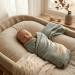 Baby swaddles — soft muslin wrap by Honey & Sage
