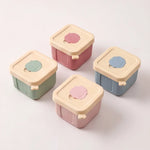 Silicone baby food containers, set of 4, Sheep design (view 4)