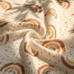 Baby cot sheets — soft breathable fitted sheet by Honey & Sage