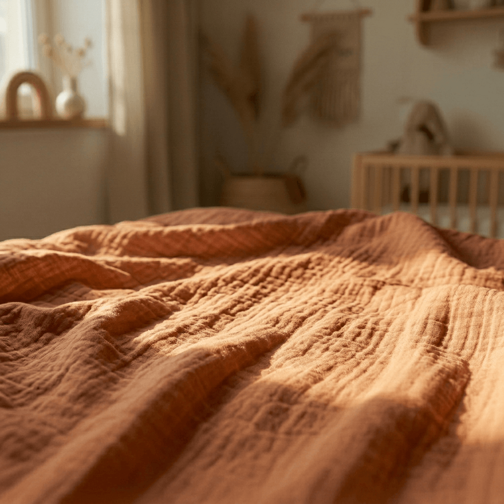 Baby swaddles — soft muslin wrap by Honey & Sage