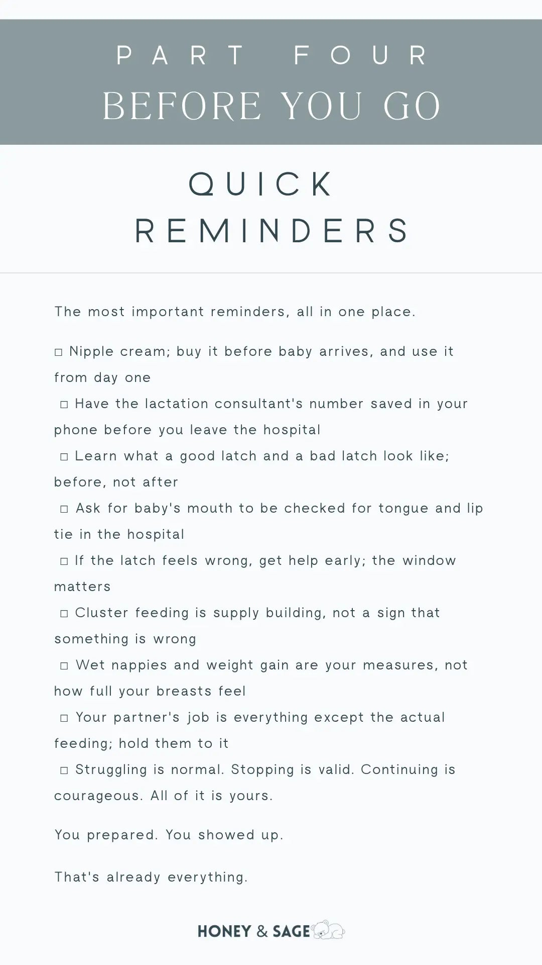Breastfeeding Mini Guide